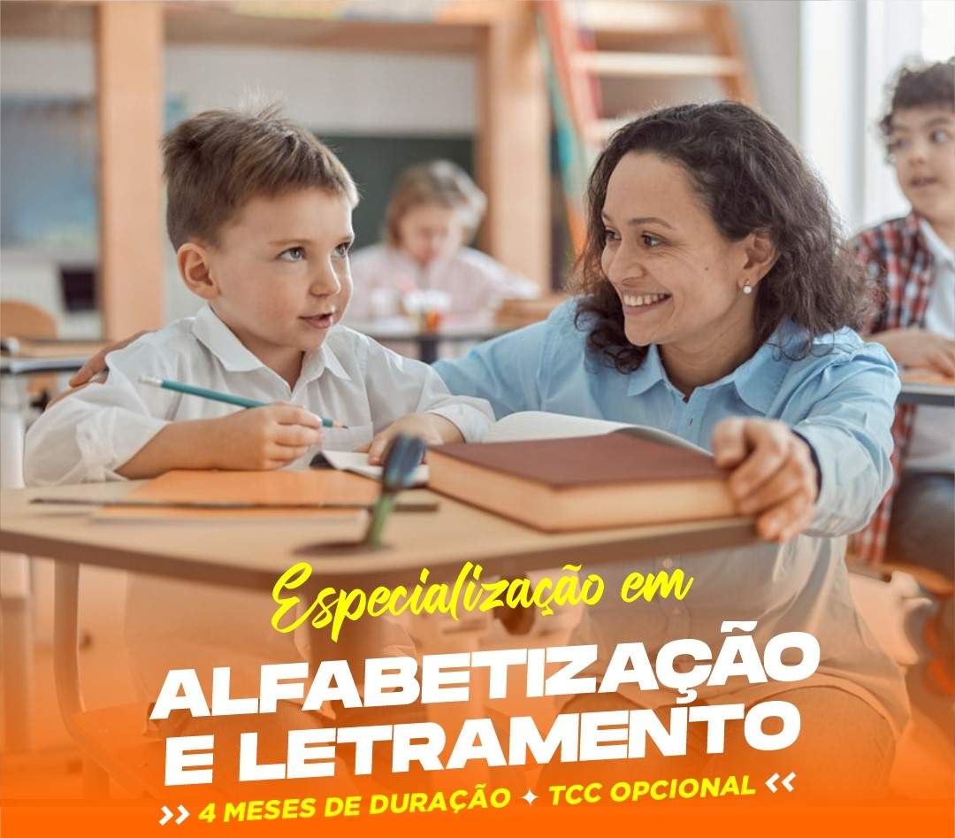 ESPECIALIZAÇÃO EM ALFABETIZAÇÃO E LETRAMENTO EAD